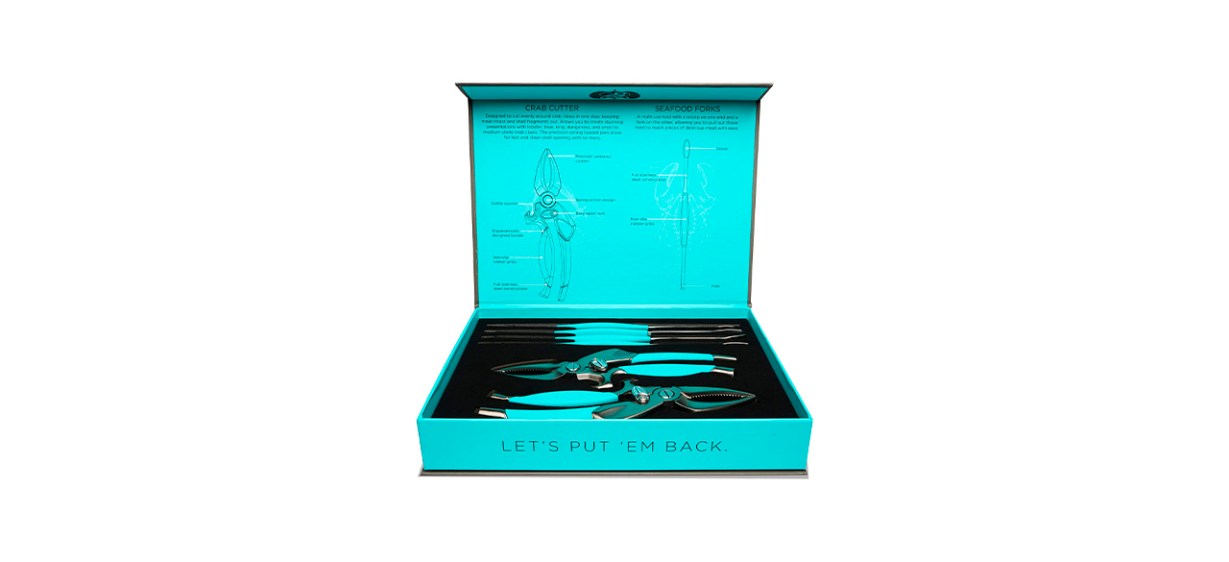 Toadfish Crab and Lobster Seafood Tool Set