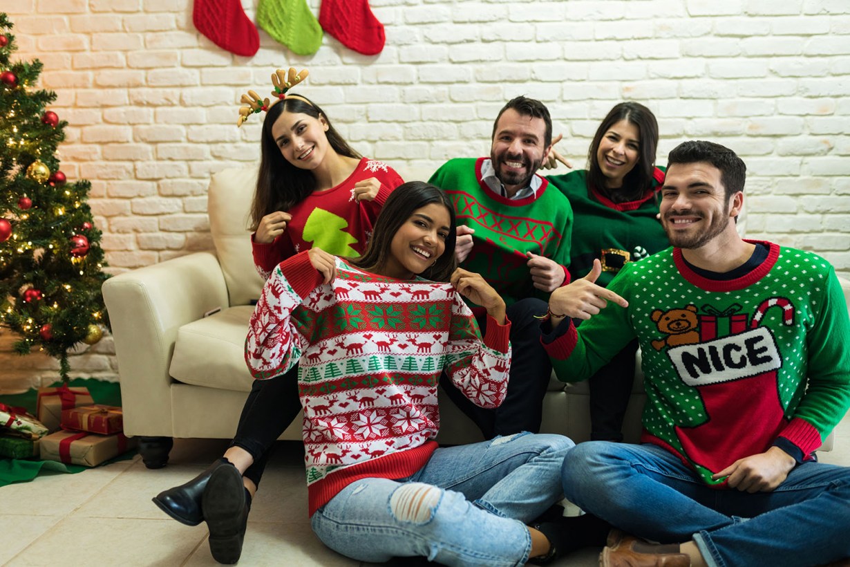 women's ugly christmas sweaters