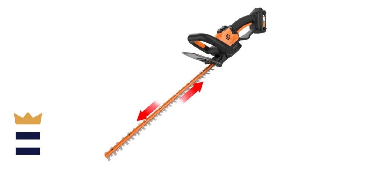 Worx 20V 22-Inch Cordless Hedge Trimmer