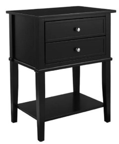 Beachcrest Home Dmitry Two-Drawer End Table