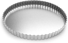 Fox Run Round Tartlet/Quiche Pan with Removable Bottom, 9.5 inch