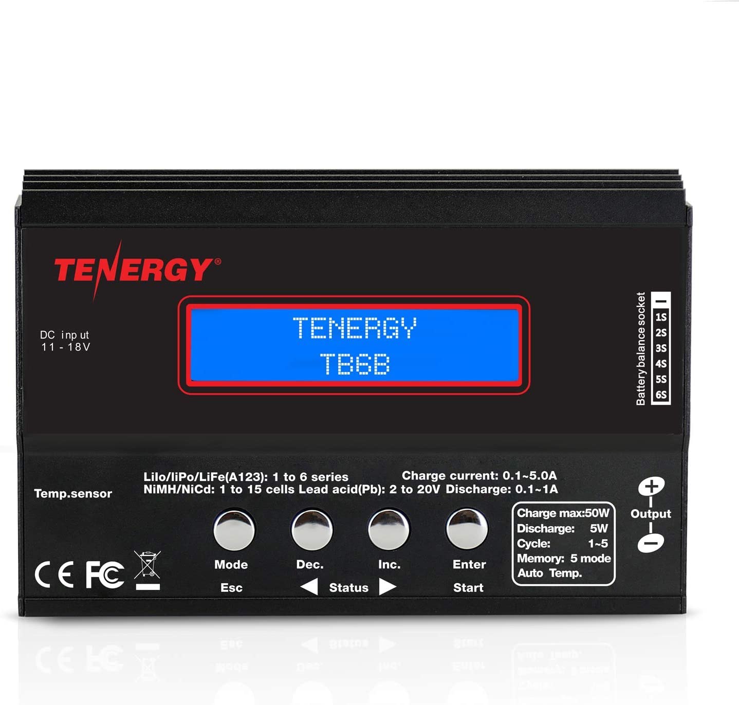 Tenergy TB6-B Balance Charger