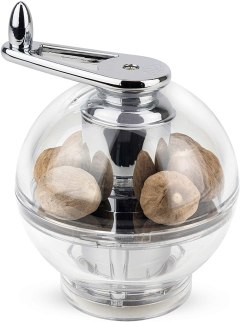 FOVNOT Nutmeg Grater, Multifunctional Nut Grinder Nutmeg Grinder, Nutmeg  Grinder Mill Tool Suitable for Nutmeg Walnuts Peanuts Coffee Beans Cashews