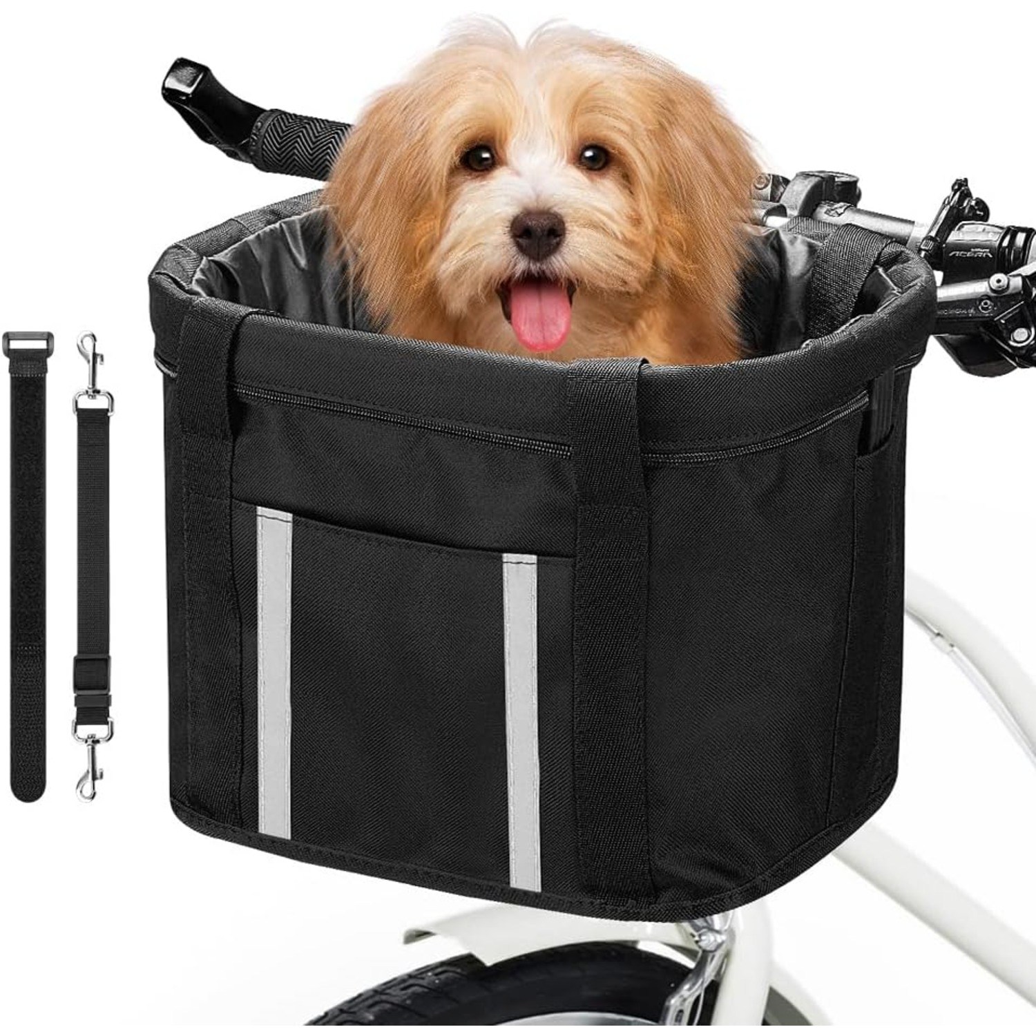 Anzome Dog Bike Basket