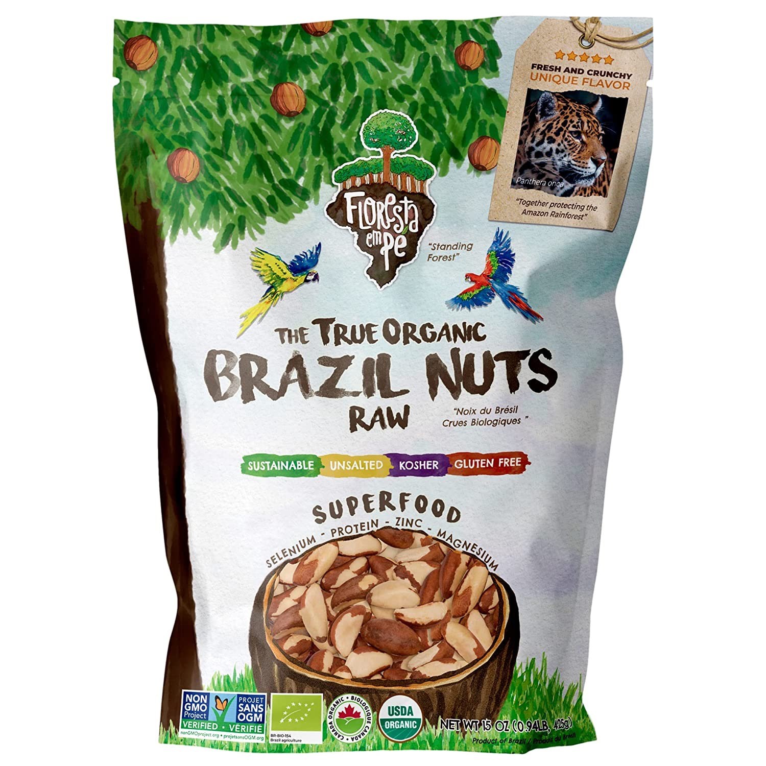 Floresta em Pé The True Organic Premium Brazil Nuts