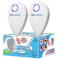 RevolMax Ultrasonic Pest Repeller, 2-pack