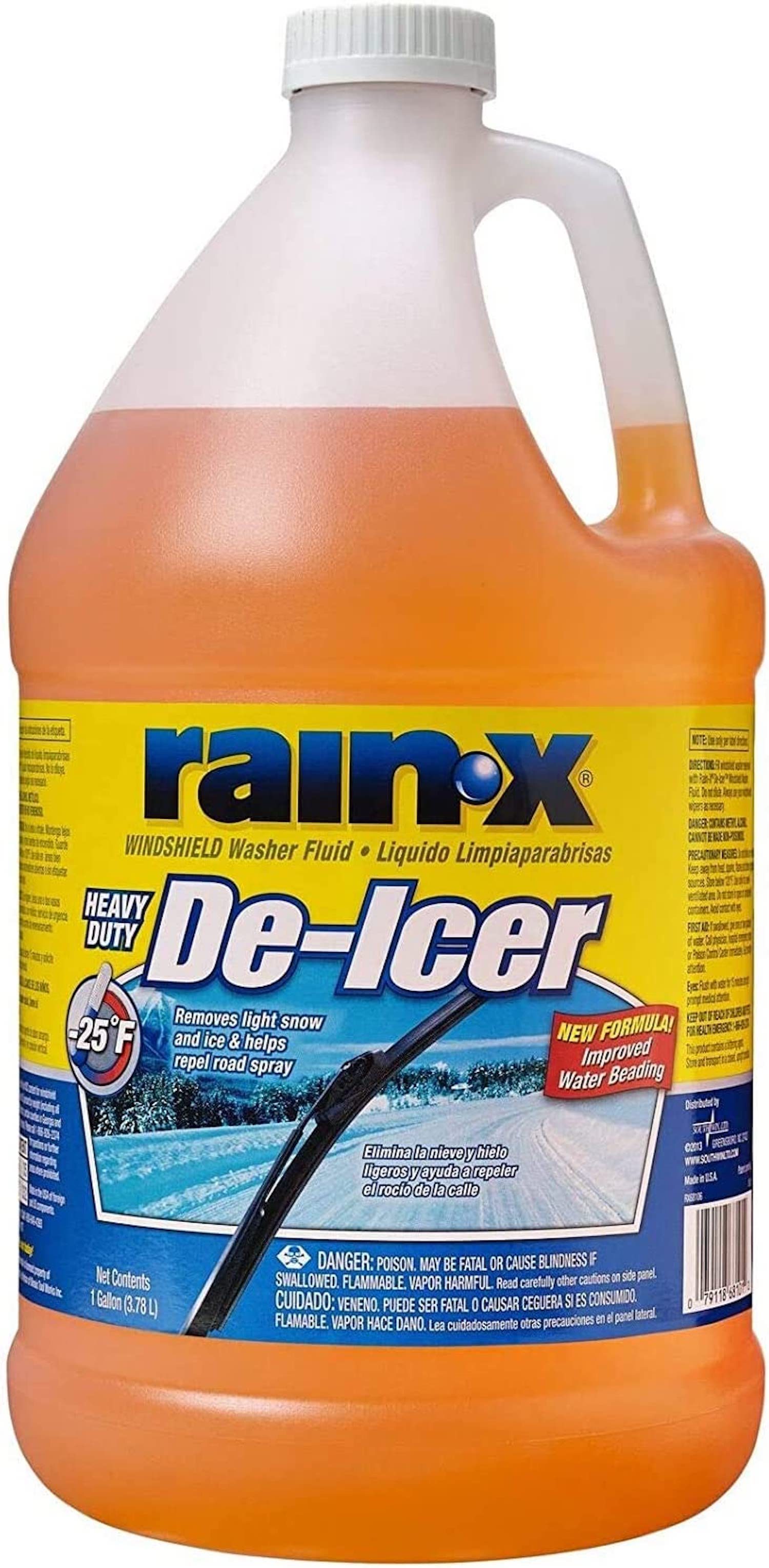 Rain-X Heavy Duty De-Icer Windshield Washer Fluid