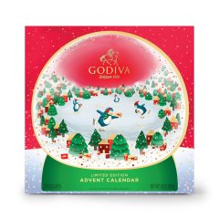 Godiva Chocolatier 2023 Deluxe Snow Globe Advent Calendar