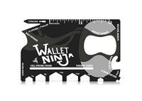 Wallet Ninja 18-in-1 Multi-Purpose Credit Card Size Pocket Tool