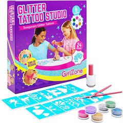 GirlZone Temporary Glitter Tattoos Kit