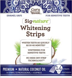 GuruNanda Teeth Whitening Strips