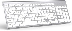 J JOYACCESS Slim and Compact Wireless Keyboard with Numeric Keypad