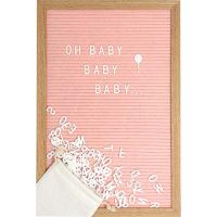 Main Event Pink Felt Letter Board