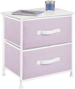 mDesign Storage Nightstand