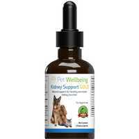 Pet Wellbeing Kidney Support Gold for Cats