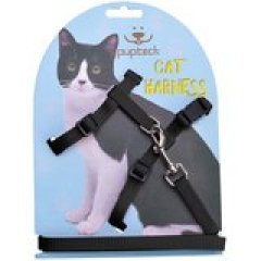 PUPTECK Adjustable Cat Harness Collar with Leash