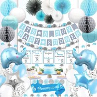 Rain Meadow Premium Baby Shower Decorations for Boys