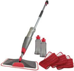 Rubbermaid Reveal Spray Microfiber Floor Mop Cleaning Kit