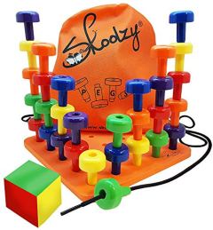 Skoolzy Montessori Peg Board Set