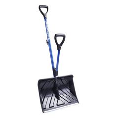 Snow Joe SHOVELUTION 18-in Strain-Reducing Snow Shovel w/Spring Assisted Handle