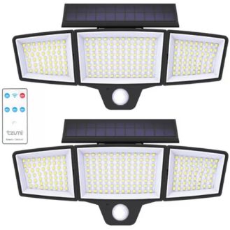 Tzumi Solar Motion Sensor Flood Lights