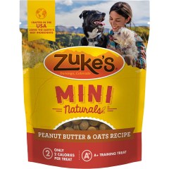 Zuke's Mini Naturals Peanut Butter & Oats Treats